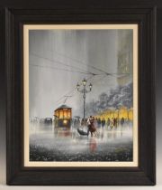 Jeff Rowland, Crazy for you, signed, limited edition, giclee, print on canvas, number 19/150,