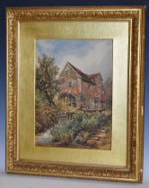 Henry Harris Lines A Mill Near Birmingham signed, watercolour,