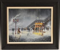 Jeff Rowland, You don't know how much I miss you, signed limited edition, gilee print on canvas,