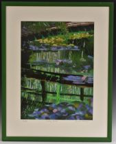 Brendan Newland, by and after, Giverny Sunset, signed, titled, and numbered in pencil to margin,