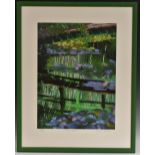 Brendan Newland, by and after, Giverny Sunset, signed, titled, and numbered in pencil to margin,