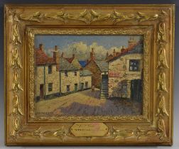 James Greig (1861 - 1941) Near Newlyn signed, titled, oil on panel,