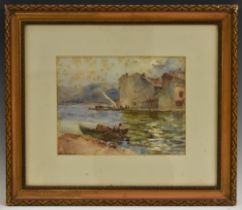J. Herbert Snell On Calm Waters signed, watercolour, 21.5cm x 27.