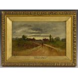 Attributed to Theodore Rousseau (1812 - 1867) The Path to the Village Vendee signed Th. R.