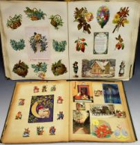 A Victorian scrapbook;