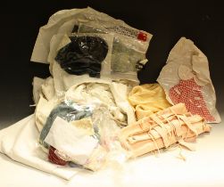 Textiles - a quantity of 19th century and later children's clothing, dolls' clothing, undergarments,