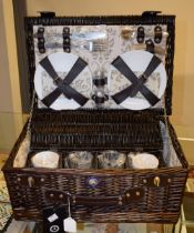 A Mercedes Benz picnic hamper,