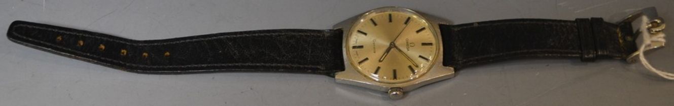 An Omega Geneve wristwatch,