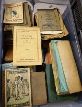 Theatre Interest - 1930's and later comic and other scripts including The Silver Box, The Intruder,