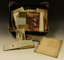 Ephemera - autograph album, photographs,