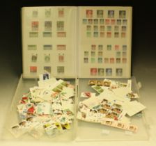 Stamps - UK, GB decimal unused mint stamps 1971 and later; over £100 face value; others,