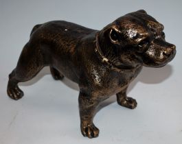 A reproduction cast metal figure,