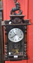 A regulator wall clock, purchased in Sumatra,