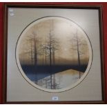Virgil Thrasher, by and after, Blue Lake, signed, seriograph, limited edition number 133/250,