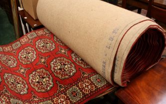 A long roll of Kanahar Bockarah Louis de Poortera, wool, ex Kirkleese Hall,