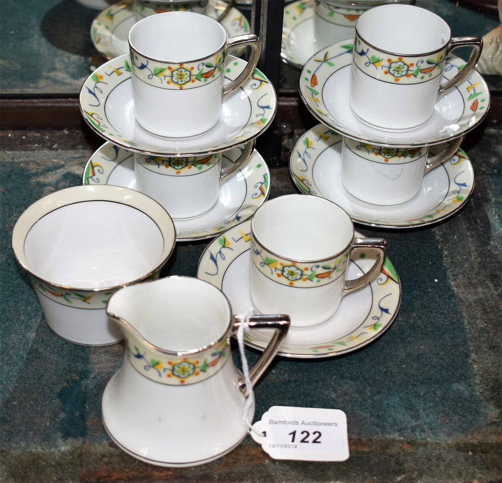 A Noritake part coffee service,