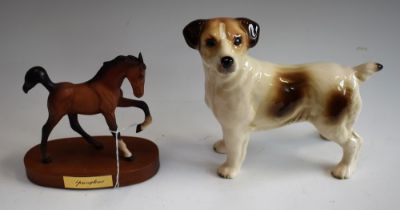 A Beswick horse, Springtime,