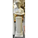 CLYTIE This garden bust of Clytie is an interpretation of the Roman original excavated from Naples,