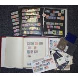 Stamps - Commonwealth including three albums and loose sheets, packets,