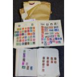 Stamps - an eclectic mix of material, QV - QEII, on pages, Commonwealth in packs, etc,