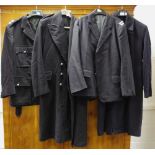 Fire Service interest - a station officer's tunic; a sub officer's jacket;