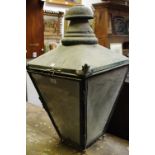 Salvage - a substantial Victorian street lamp