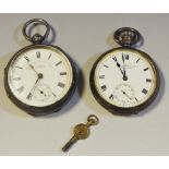 A Victorian silver The Express English lever pocket watch by J. G.