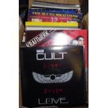 Records - various albums & 12'' singles including The Cult, Love, Kraftwerk, The Man Machine, U2,