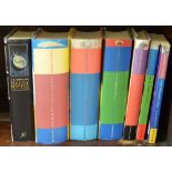 Books - J K Rowling, Harry Potter series, a set of assorted first editions, 1997 - 2007,