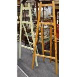 ****LOT WITHDRAWN**** A near pair of 20th century easels,