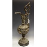 A 19th century Renaissance style ewer,