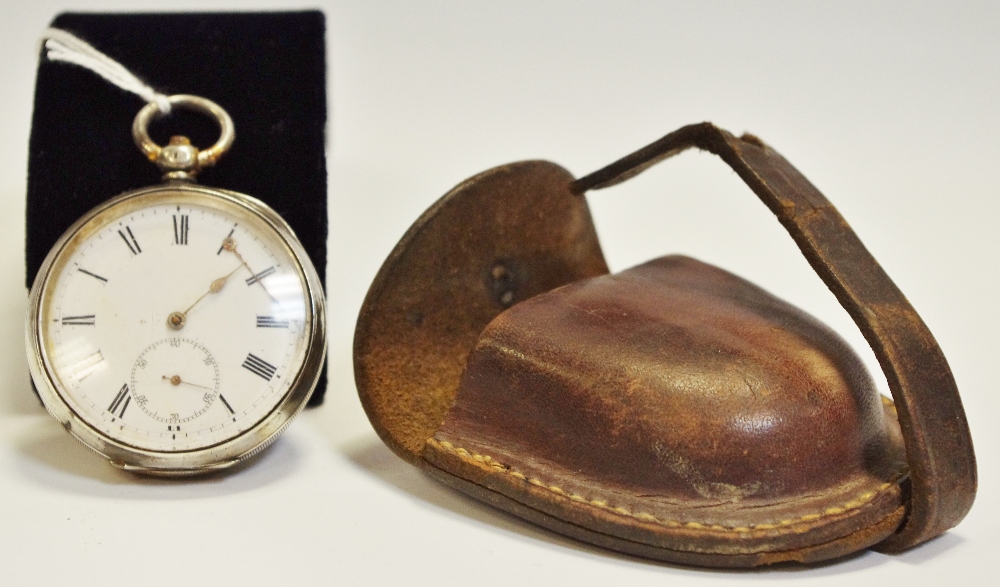 A 935 silver pocket watch,