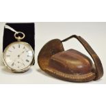 A 935 silver pocket watch,