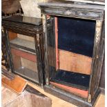 A 19th century gilt metal mounted ebonised pier cabinet,