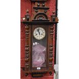 A New Haven Clock Company wall clock,