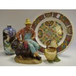 Ceramics - a Royal Doulton figure, Thanks Giving,