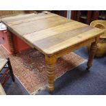 A Victorian wind out dining table,