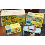 Model cars - a Corgi Ghia - Fiat 600, boxed,