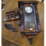 A 19th century mahogany longcase clock, the painted 33cm dial, inscribed Edward Hurst,