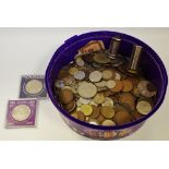 A collection of base metal UK mainly 20th century circulated coins,