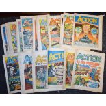 Comics - Action published by IPC Magazines #1 continuous run to 12 November 1977,