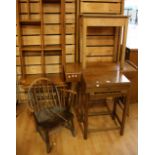 An early 20th century canteen table,