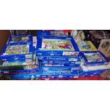 Jigsaw Puzzles - a quantity, including HOP, Gibsons, Falcon, various subjects, Christmas, animals,