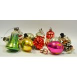 Vintage Christmas tree baubles