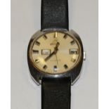 Enicar - a vintage 1970s stainless steel cased wristwatch, Ref 147-01-02,