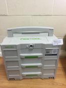 Festool SYS 4 TL-SORT/3 Systainer Box RRP £94.99