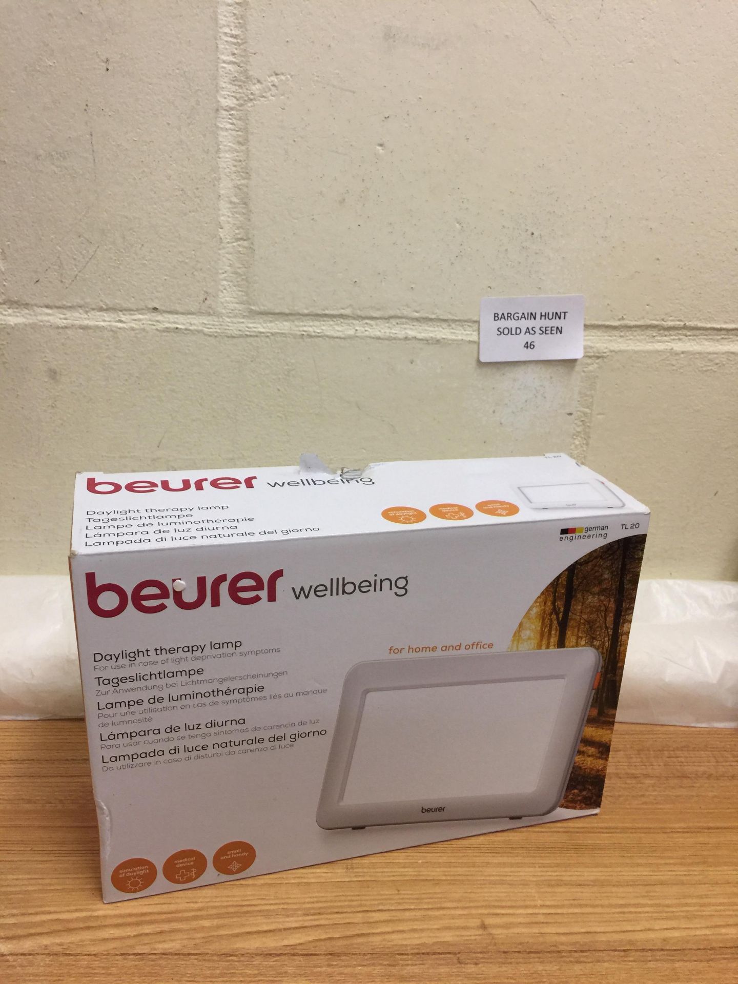 Beurer TL20UK Ultra Compact LED Daylight SAD Lamp RRP £39.99