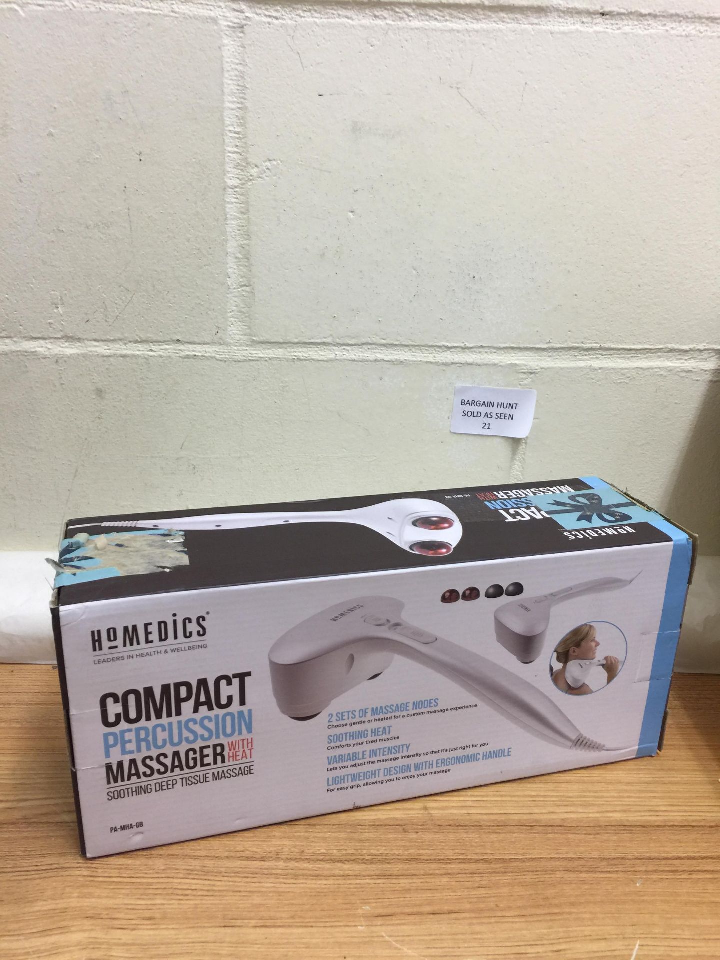 HomEdics Compact Percussion Massager