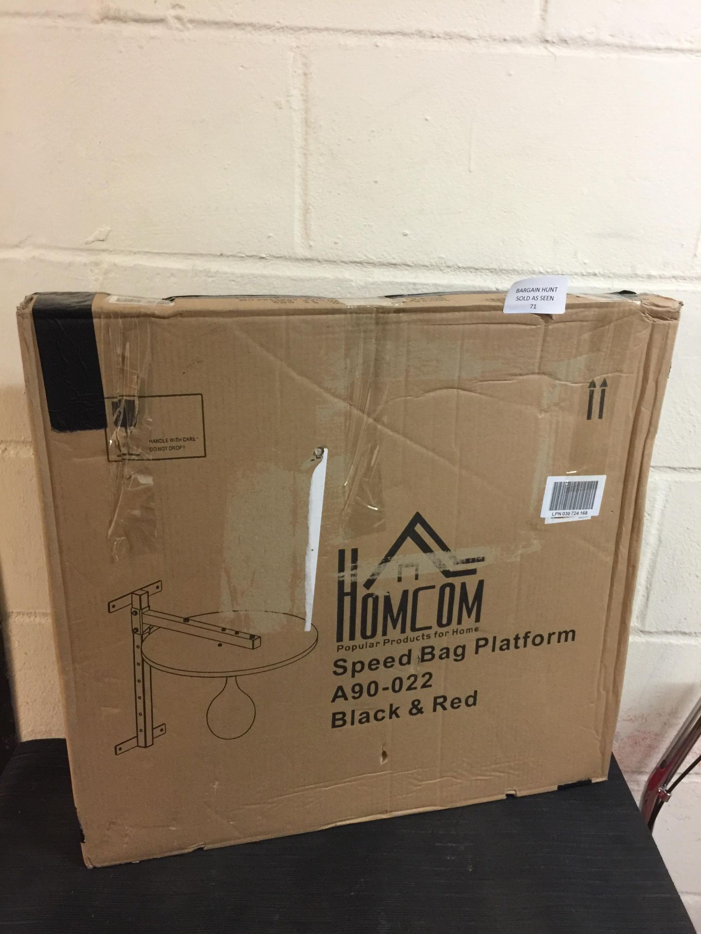 HomCom Speed Bag Platform