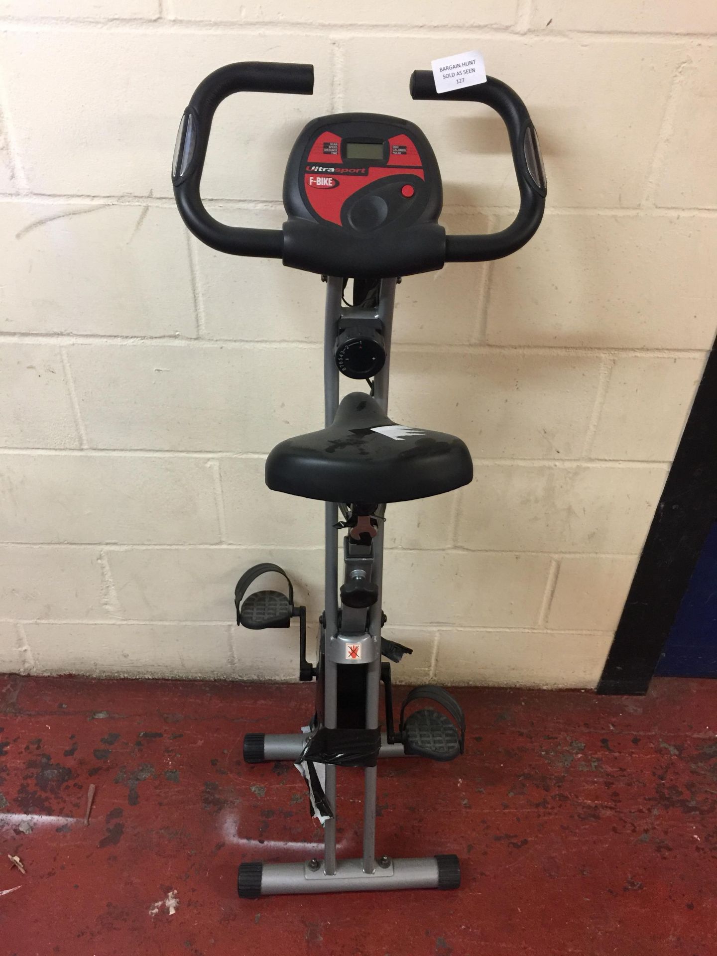 Ultrasport F-Bike and F-Rider, Fitness Bike and Ab Trainer RRP £89.99